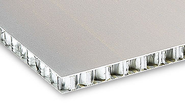 Paneles con chapas en Aluminio